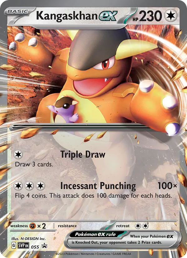 055 Kangaskhan ex – SVP Black Star Promos