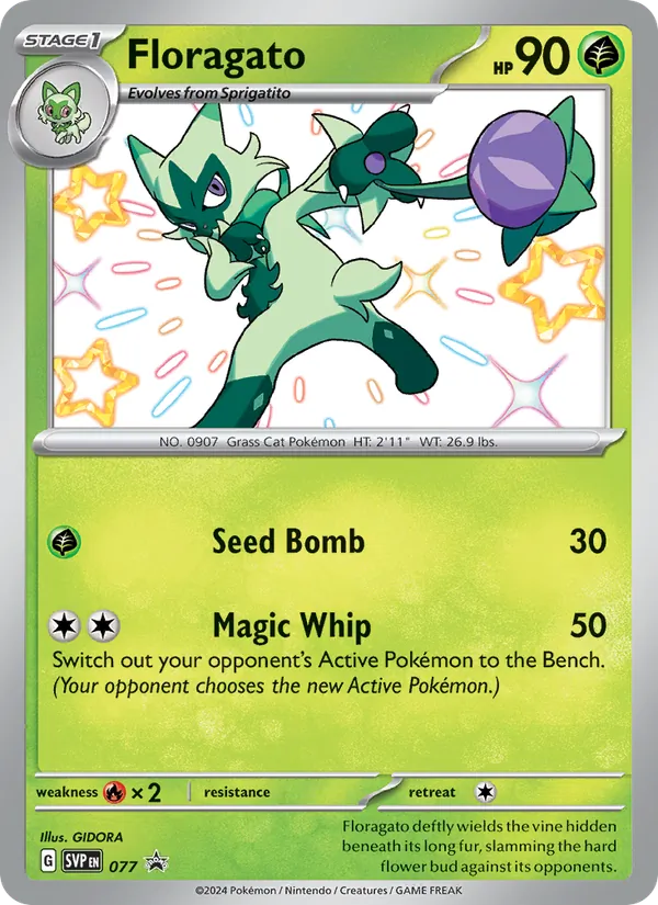077 Floragato – SVP Black Star Promos