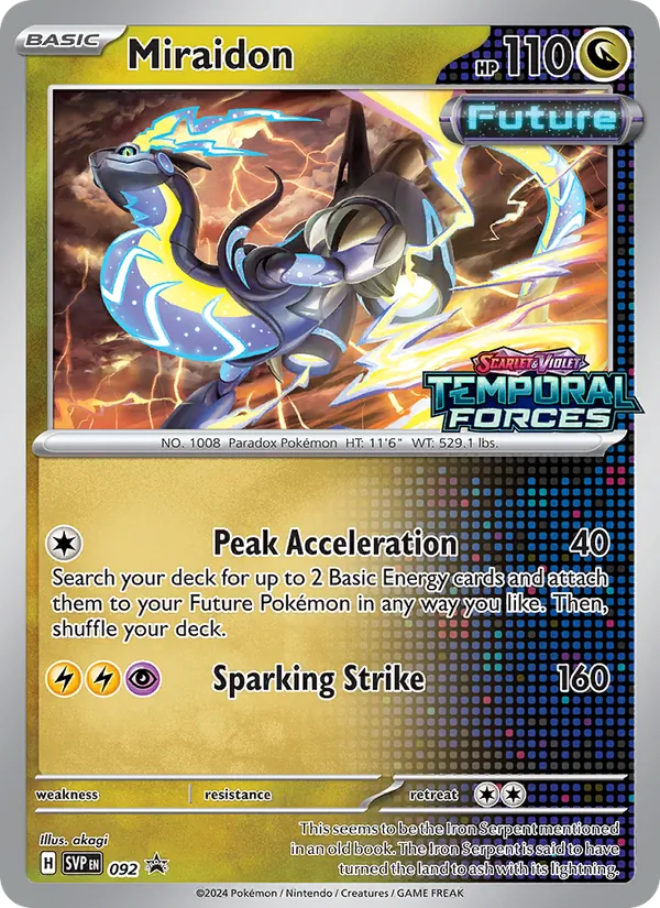 092 Miraidon – SVP Black Star Promos