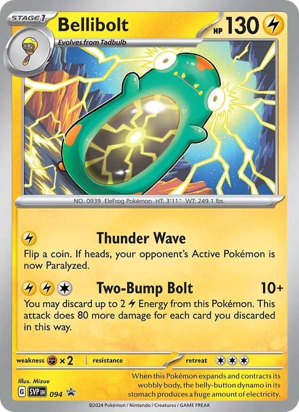 094 Bellibolt – SVP Black Star Promos