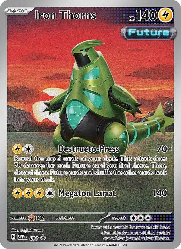 098 Iron Thorns – SVP Black Star Promos