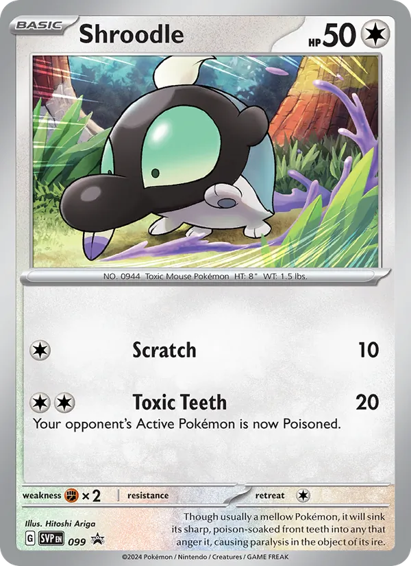 099 Shroodle – SVP Black Star Promos