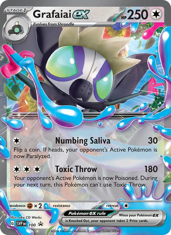 100 Grafaiai ex – SVP Black Star Promos