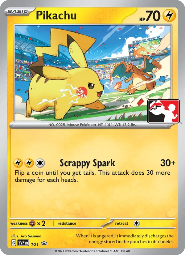 101 Pikachu – SVP Black Star Promos