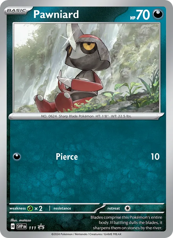 111 Pawniard – SVP Black Star Promos