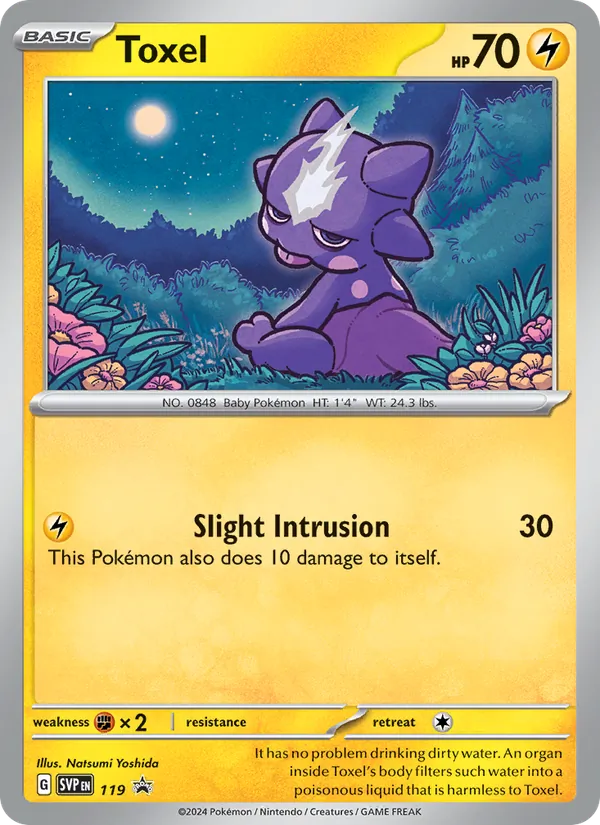 119 Toxel – SVP Black Star Promos