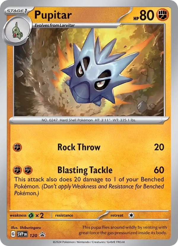 120 Pupitar – SVP Black Star Promos