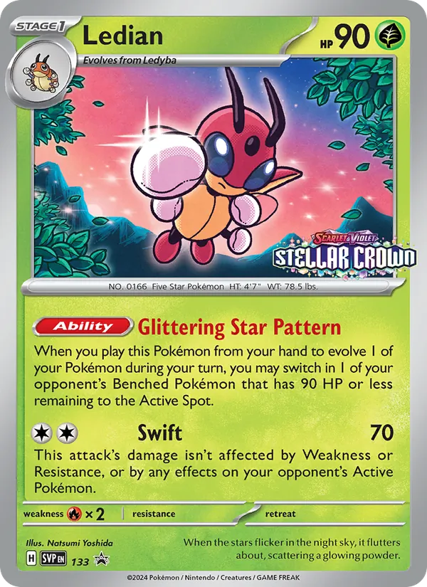 133 Ledian – SVP Black Star Promos