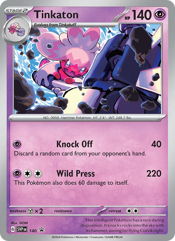 140 Tinkaton – SVP Black Star Promos