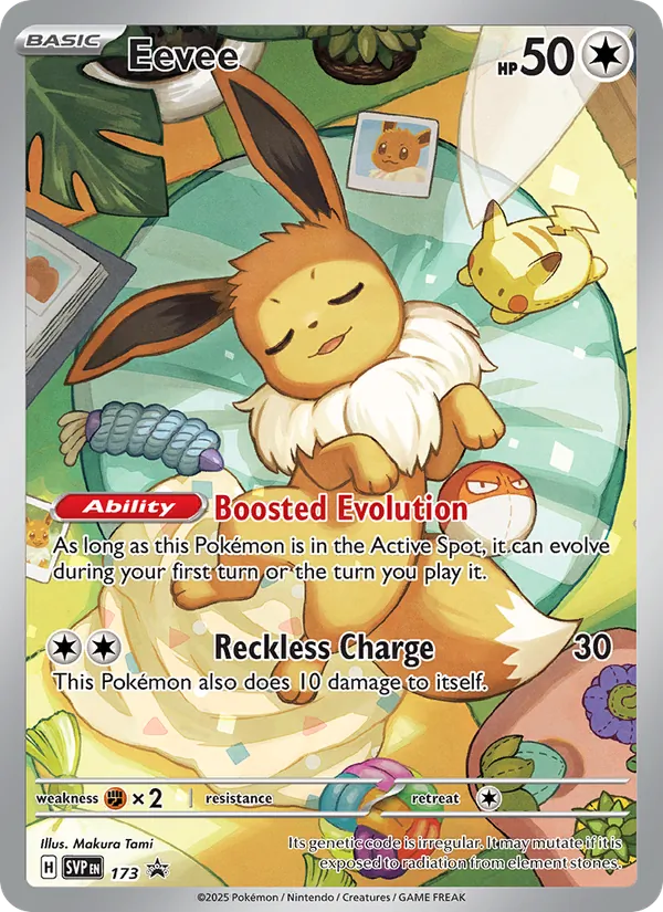 173 Eevee – SVP Black Star Promos