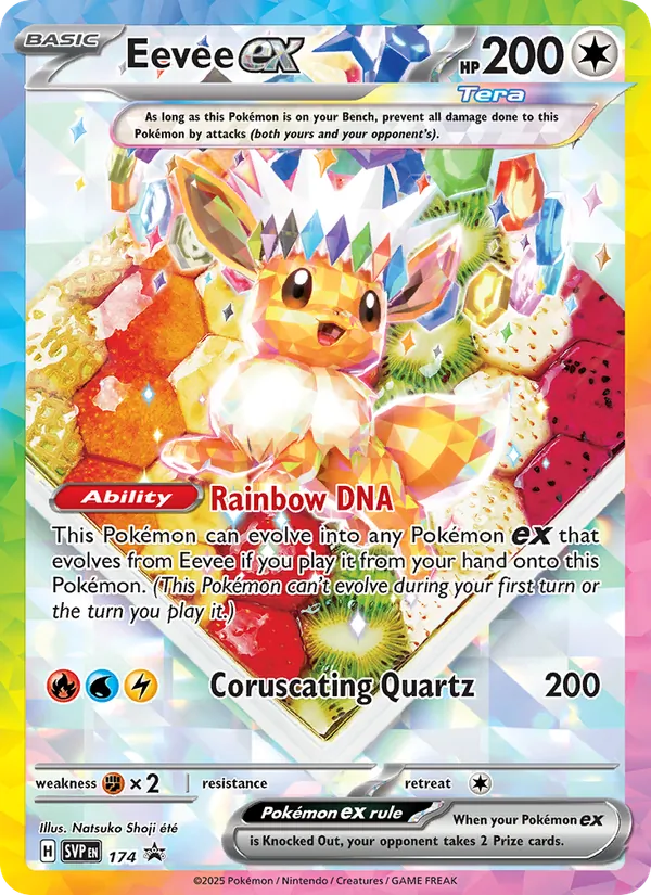 174 Eevee ex – SVP Black Star Promos