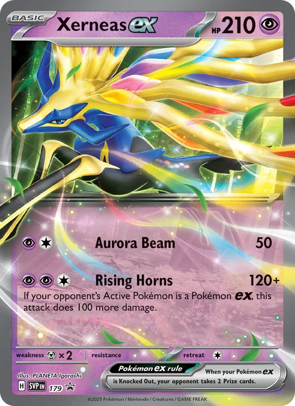 179 Xerneas ex – SVP Black Star Promos