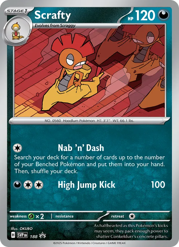 188 Scrafty – SVP Black Star Promos