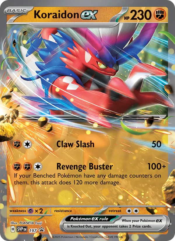 197 Koraidon ex – SVP Black Star Promos
