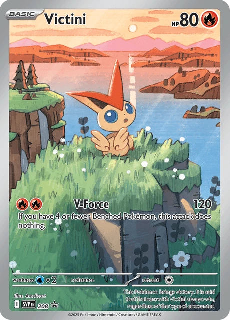 208 Victini – SVP Black Star Promos