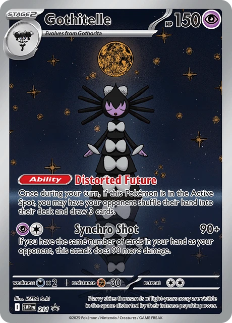 211 Gothitelle – SVP Black Star Promos