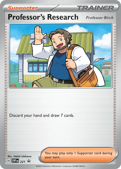 221 Professor's Research – SVP Black Star Promos