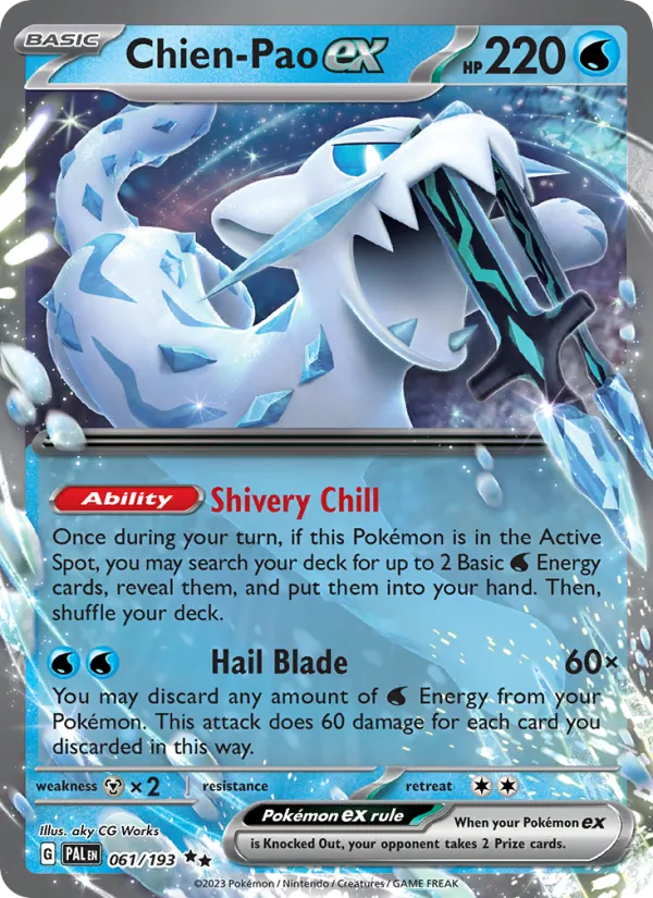 061-holo-snowflake Chien-Pao ex (Snowflake stamp) – Paldea Evolved