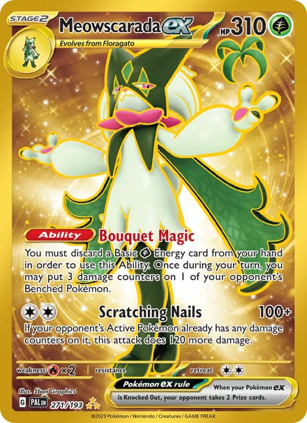271 Meowscarada ex – Paldea Evolved
