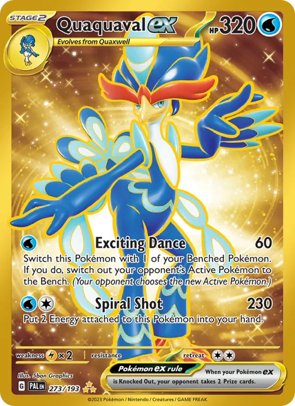 273 Quaquaval ex – Paldea Evolved