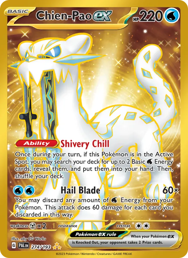 274 Chien-Pao ex – Paldea Evolved