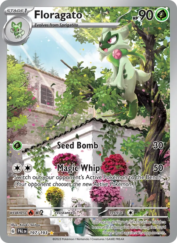 197 Floragato – Paldea Evolved