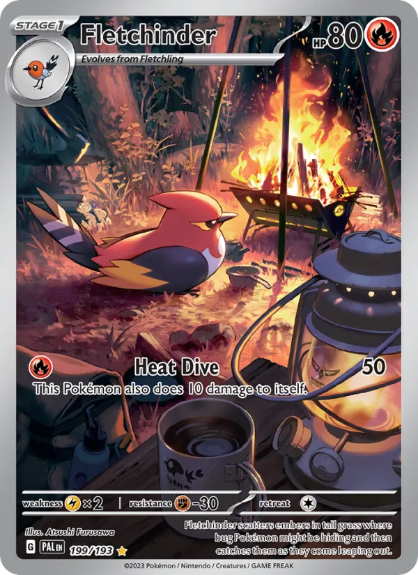 199 Fletchinder – Paldea Evolved