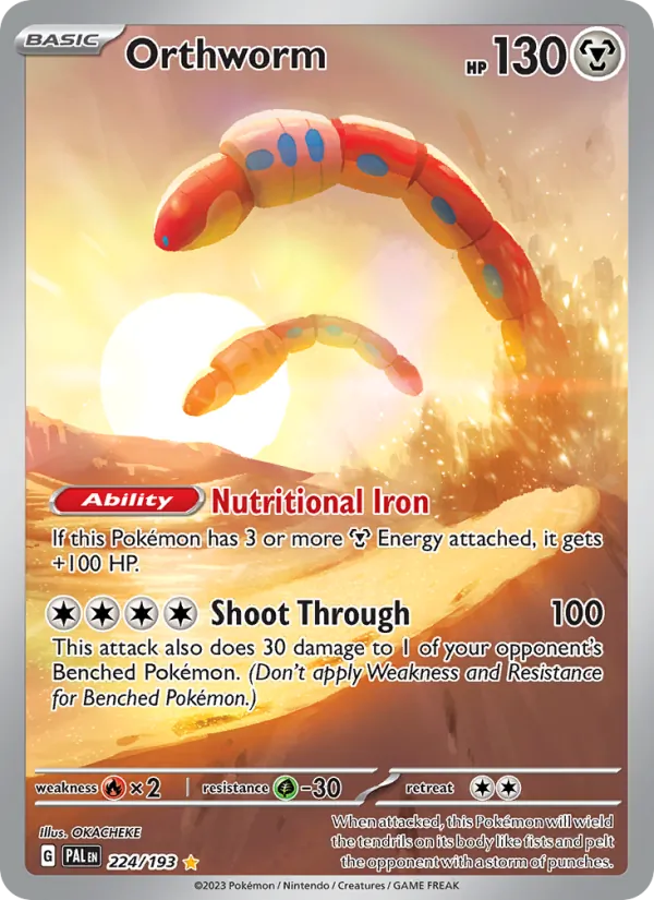 224 Orthworm – Paldea Evolved