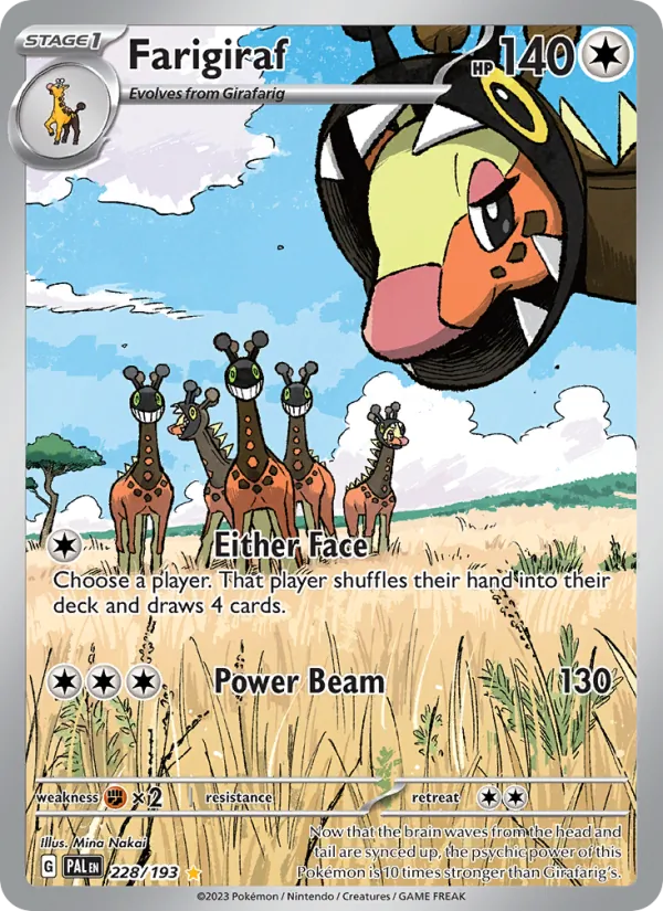 228 Farigiraf – Paldea Evolved