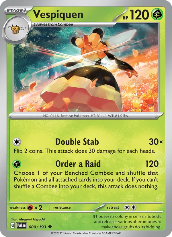 009 Vespiquen – Paldea Evolved