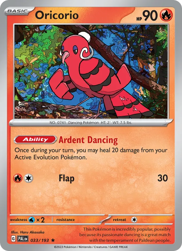 033 Oricorio – Paldea Evolved