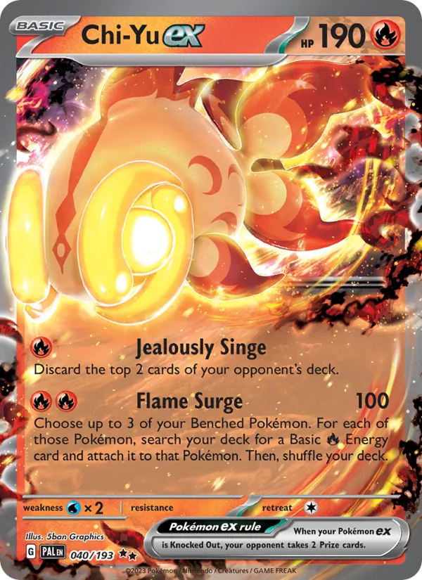 040 Chi-Yu ex – Paldea Evolved