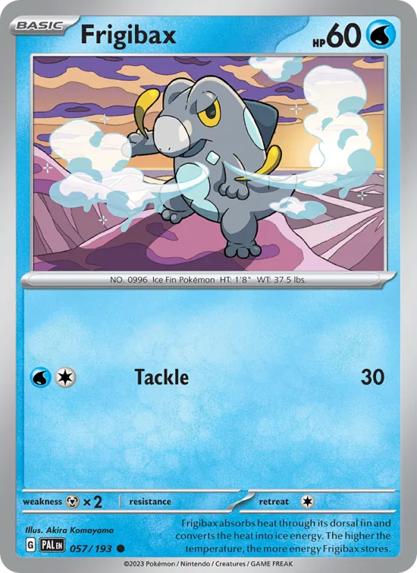 057 Frigibax – Paldea Evolved