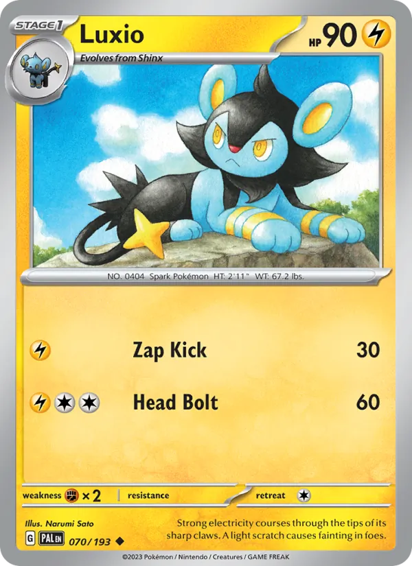 070 Luxio – Paldea Evolved