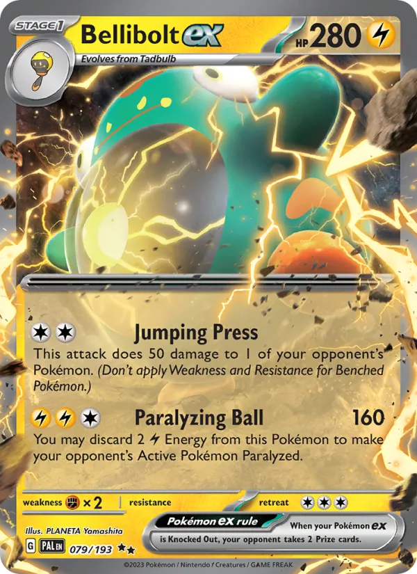 079 Bellibolt ex – Paldea Evolved