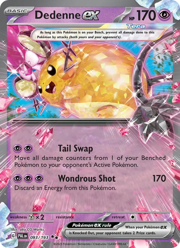 093 Dedenne ex – Paldea Evolved