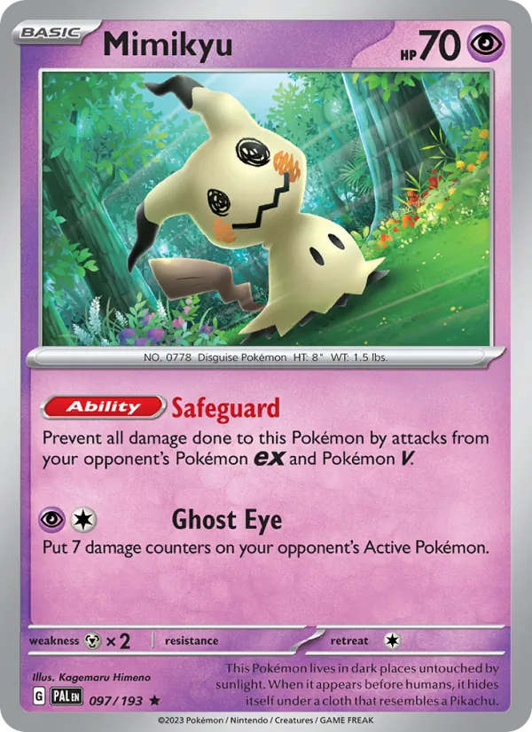 097 Mimikyu – Paldea Evolved