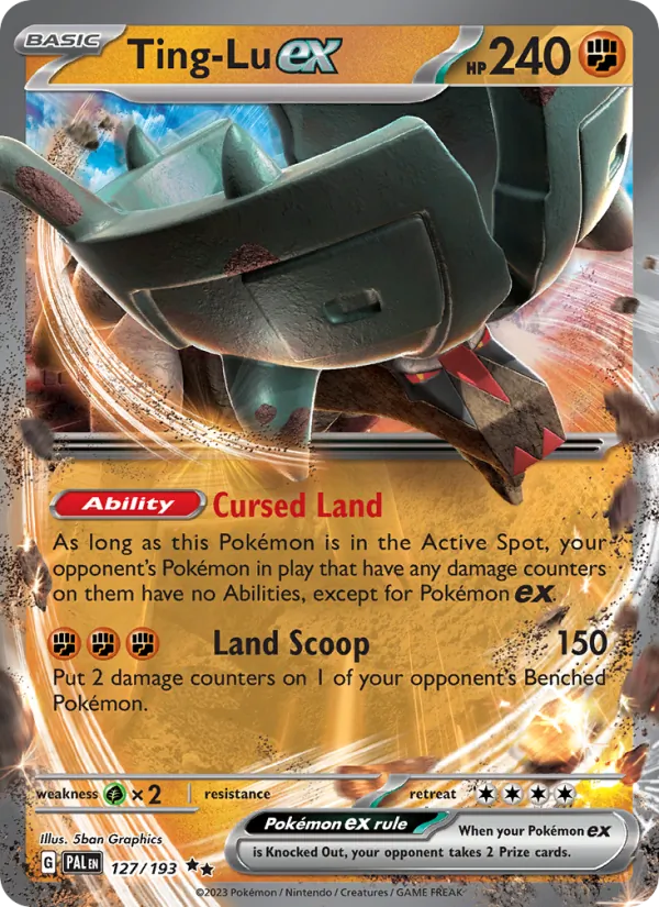 127 Ting-Lu ex – Paldea Evolved