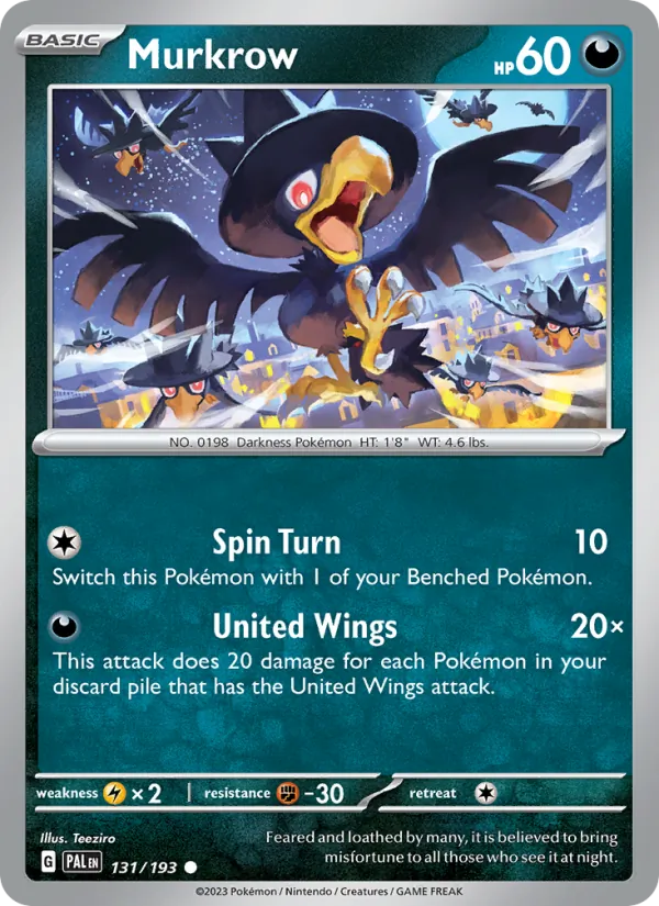 131 Murkrow – Paldea Evolved