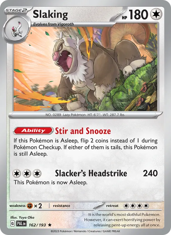162 Slaking – Paldea Evolved