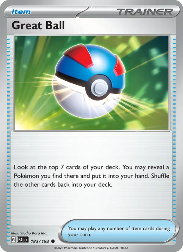 183 Great Ball – Paldea Evolved