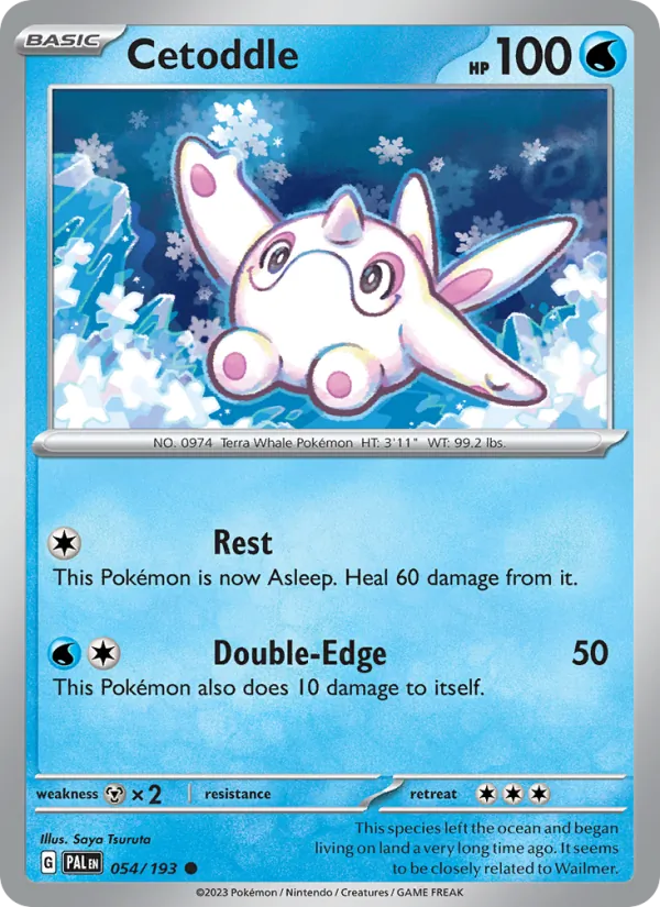 054-RH Cetoddle – Paldea Evolved