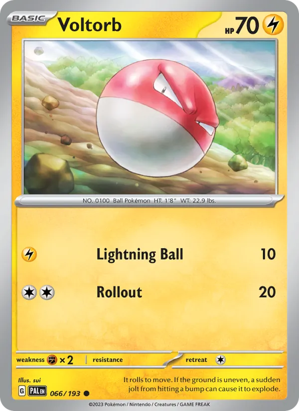 066-RH Voltorb – Paldea Evolved