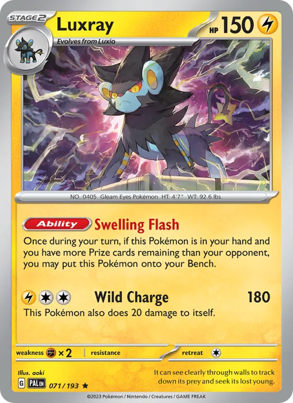 071-RH Luxray – Paldea Evolved