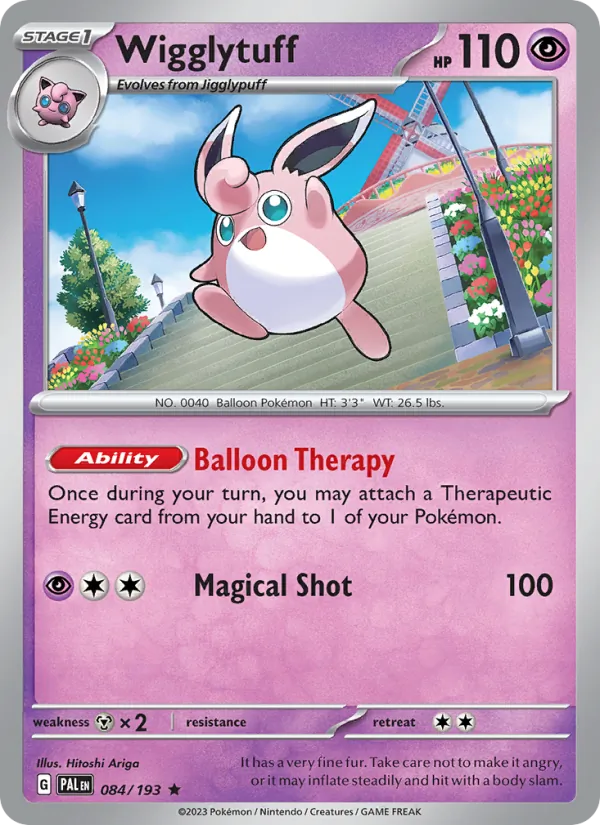 084-RH Wigglytuff – Paldea Evolved