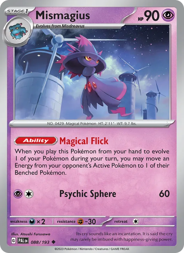 088-RH Mismagius – Paldea Evolved
