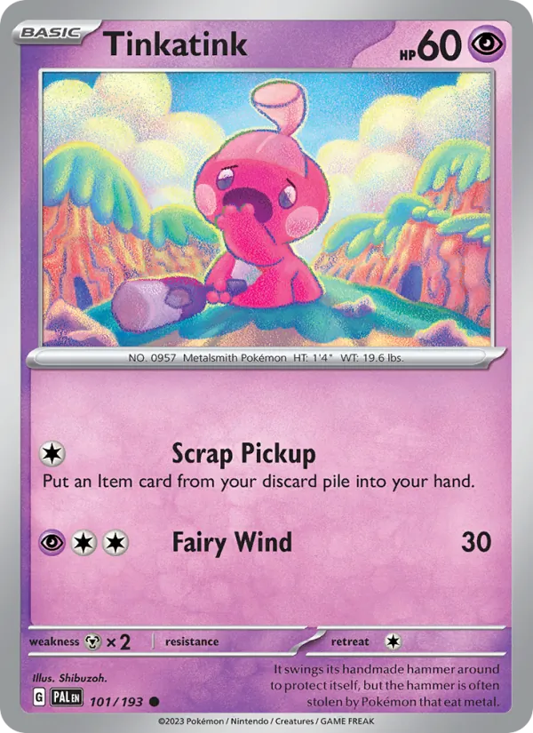 101-RH Tinkatink – Paldea Evolved