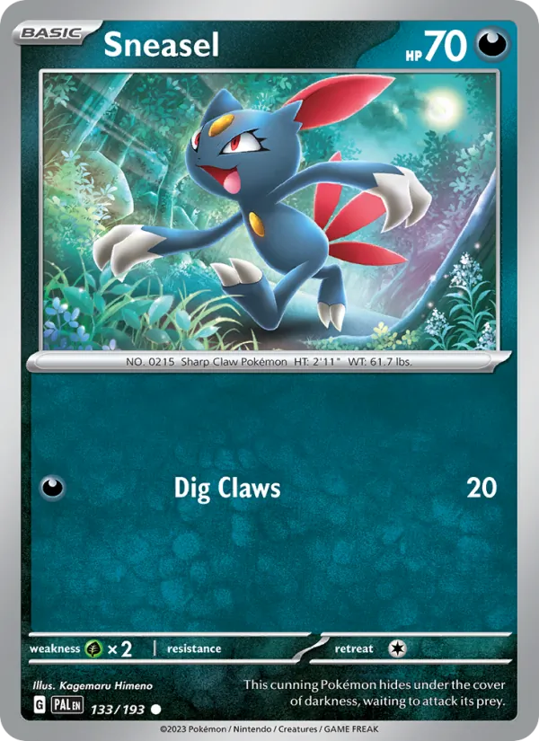 133-RH Sneasel – Paldea Evolved