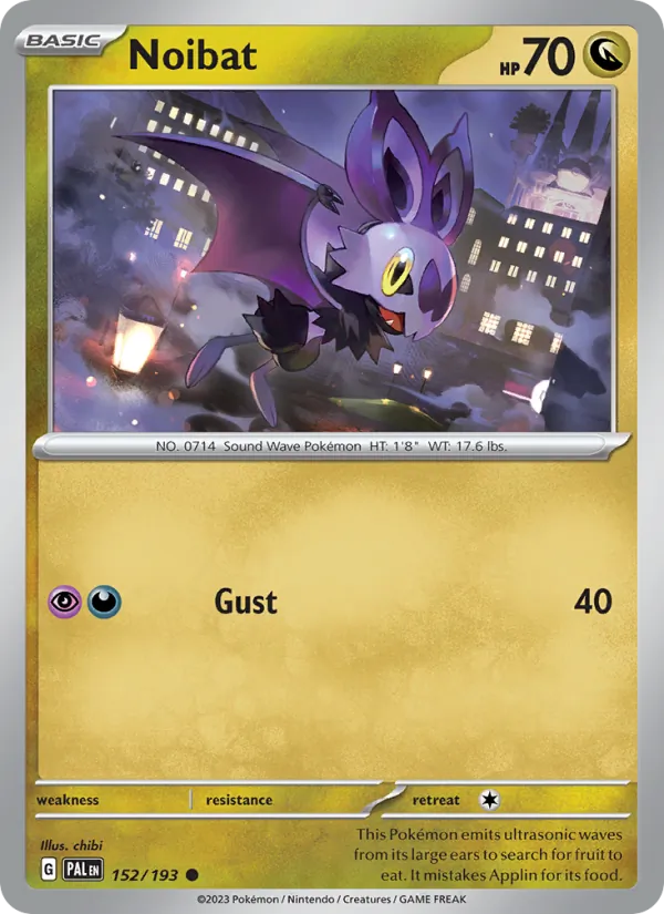 152-RH Noibat – Paldea Evolved