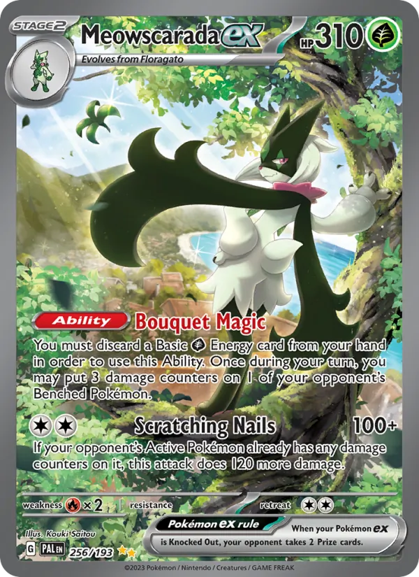 256 Meowscarada ex – Paldea Evolved